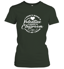 Valentine's Day Teacher School classroom Art Heart Lover Women's T-Shirt Women's T-Shirt - trendytshirts1