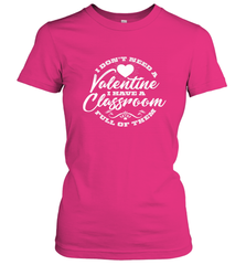 Valentine's Day Teacher School classroom Art Heart Lover Women's T-Shirt Women's T-Shirt - trendytshirts1