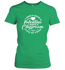 Valentine's Day Teacher School classroom Art Heart Lover Women's T-Shirt Women's T-Shirt - trendytshirts1