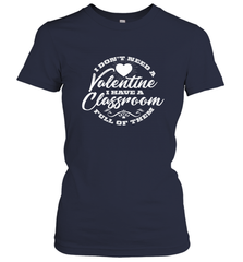Valentine's Day Teacher School classroom Art Heart Lover Women's T-Shirt Women's T-Shirt - trendytshirts1