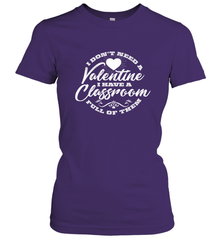 Valentine's Day Teacher School classroom Art Heart Lover Women's T-Shirt Women's T-Shirt - trendytshirts1