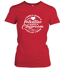 Valentine's Day Teacher School classroom Art Heart Lover Women's T-Shirt Women's T-Shirt - trendytshirts1
