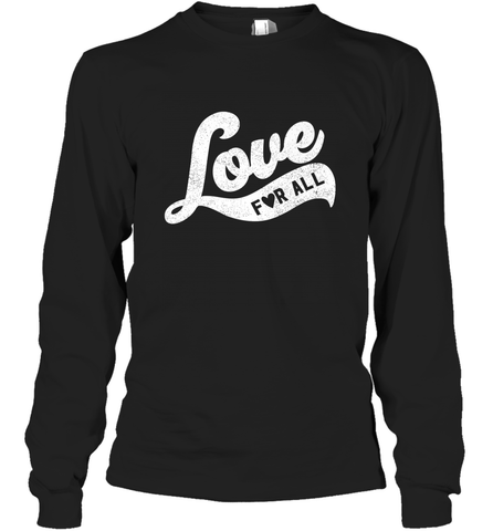 Cute Love Valentines Day Retro Vintage Top Long Sleeve T-Shirt Long Sleeve T-Shirt / Black / S Long Sleeve T-Shirt - trendytshirts1