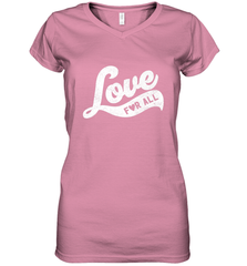 Cute Love Valentines Day Retro Vintage Top Women's V-Neck T-Shirt Women's V-Neck T-Shirt - trendytshirts1
