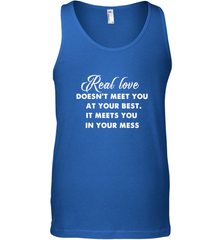 Real love funny quotes for valentine Men's Tank Top Men's Tank Top - trendytshirts1