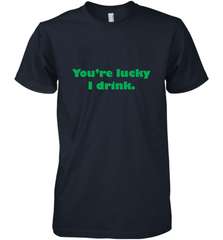 St. Patrick's Day Adult Drinking Men's Premium T-Shirt Men's Premium T-Shirt - trendytshirts1
