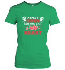Teacher Valentine's Day Pre K Cupids Art Graphics Heart Love Women's T-Shirt Women's T-Shirt - trendytshirts1