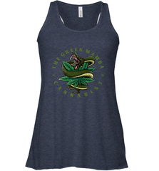 The Green Mamba, Cannabist, Weed Grower Pot Smoker Women's Racerback Tank Women's Racerback Tank - trendytshirts1