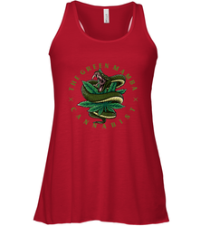 The Green Mamba, Cannabist, Weed Grower Pot Smoker Women's Racerback Tank