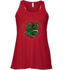 The Green Mamba, Cannabist, Weed Grower Pot Smoker Women's Racerback Tank Women's Racerback Tank - trendytshirts1