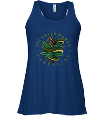 The Green Mamba, Cannabist, Weed Grower Pot Smoker Women's Racerback Tank Women's Racerback Tank - trendytshirts1