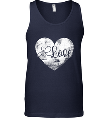 Love Valentines Day Heart Vintage Gift For Men Women Men's Tank Top Men's Tank Top - trendytshirts1