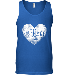 Love Valentines Day Heart Vintage Gift For Men Women Men's Tank Top Men's Tank Top - trendytshirts1