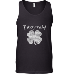 Vintage Fitzgerald Irish Shamrock St Patty's Day Men's Tank Top Men's Tank Top - trendytshirts1