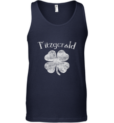 Vintage Fitzgerald Irish Shamrock St Patty's Day Men's Tank Top Men's Tank Top - trendytshirts1