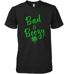 Bad and Boozy , St Patricks Day Beer Drinking Men's Premium T-Shirt Men's Premium T-Shirt - trendytshirts1