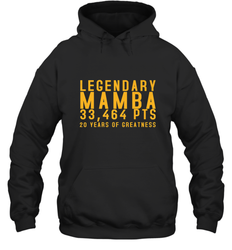 Black Mamba Legendary Mamba Out Farewell Tribute Hooded Sweatshirt