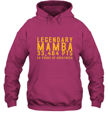 Black Mamba Legendary Mamba Out Farewell Tribute Hooded Sweatshirt Hooded Sweatshirt - trendytshirts1