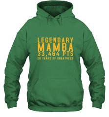 Black Mamba Legendary Mamba Out Farewell Tribute Hooded Sweatshirt Hooded Sweatshirt - trendytshirts1