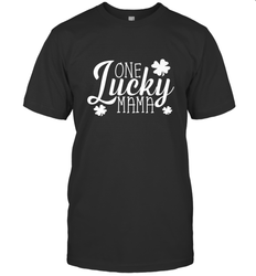 One Lucky Mama Shamrock Gift For Saint Patrick's Day Men's T-Shirt