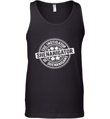 Shenanigator St Patrick's Day Shenanigans Instigator Men's Tank Top Men's Tank Top / Black / XS Men's Tank Top - trendytshirts1