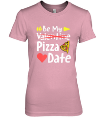 Be My Pizza Date Funny Valentines Day Pun Italian Food Joke Women's Premium T-Shirt Women's Premium T-Shirt - trendytshirts1
