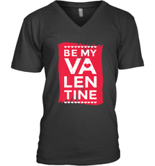 Be My Valentine Cute Quote Men's V-Neck Men's V-Neck - trendytshirts1