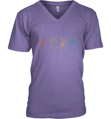 Love ASL Sign language Alphabet Valentines Day Gift idea Men's V-Neck Men's V-Neck - trendytshirts1
