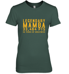 Black Mamba Legendary Mamba Out Farewell Tribute Women's Premium T-Shirt Women's Premium T-Shirt - trendytshirts1