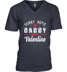 Funny Valentine's Day Present For Your Little Girl, Daughter Men's V-Neck Men's V-Neck - trendytshirts1