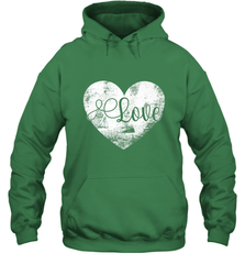 Love Valentines Day Heart Vintage Gift For Men Women Hooded Sweatshirt Hooded Sweatshirt - trendytshirts1