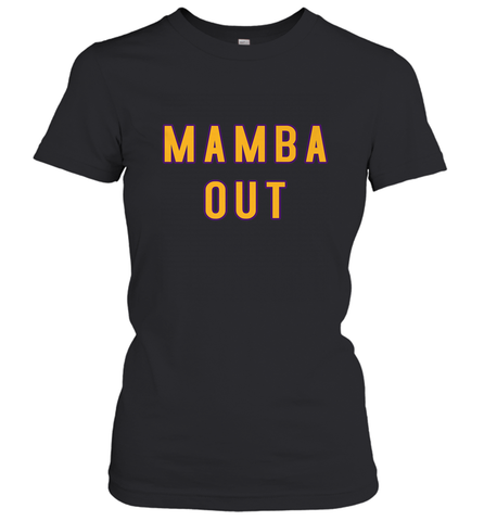 Mamba Out Limited Edition Farewell Tribute Women's T-Shirt Women's T-Shirt / Black / S Women's T-Shirt - trendytshirts1