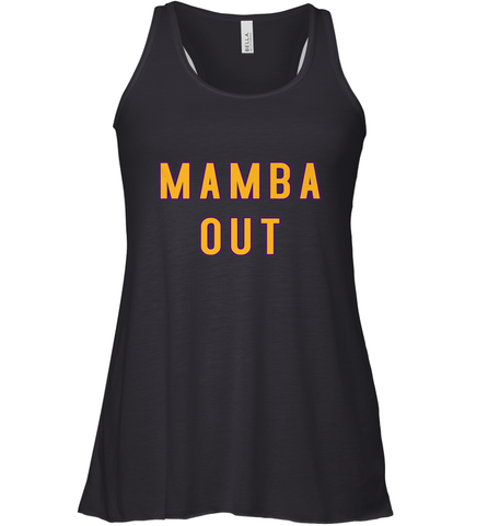 Mamba Out Limited Edition Farewell Tribute Women's Racerback Tank Women's Racerback Tank / Black / XS Women's Racerback Tank - trendytshirts1