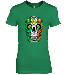 Sugar Skull Leprechaun T Shirt St Patricks Day Women Men Tee Women's Premium T-Shirt