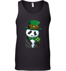 St Patricks Day Leprechaun Panda Cute Irish Tee Gift Men's Tank Top Men's Tank Top - trendytshirts1