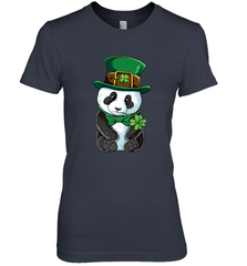 St Patricks Day Leprechaun Panda Cute Irish Tee Gift Women's Premium T-Shirt Women's Premium T-Shirt - trendytshirts1