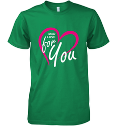 Pink Heart Valentine's Day Gifts Boyfriend Girlfriend Love Men's Premium T-Shirt