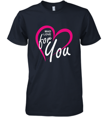Pink Heart Valentine's Day Gifts Boyfriend Girlfriend Love Men's Premium T-Shirt Men's Premium T-Shirt - trendytshirts1