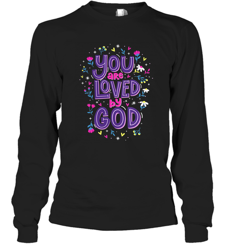 Christian Valentine's Day Long Sleeve T-Shirt Long Sleeve T-Shirt / Black / S Long Sleeve T-Shirt - trendytshirts1