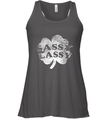 Sassy Lassy T Shirt Funny St. Patrick's Day Clover Women's Racerback Tank Women's Racerback Tank - trendytshirts1