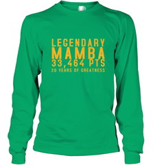 Black Mamba Legendary Mamba Out Farewell Tribute Long Sleeve T-Shirt Long Sleeve T-Shirt - trendytshirts1