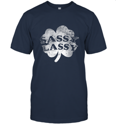 Sassy Lassy T Shirt Funny St. Patrick's Day Clover Men's T-Shirt