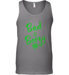 Bad and Boozy , St Patricks Day Beer Drinking Men's Tank Top Men's Tank Top - trendytshirts1