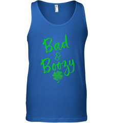 Bad and Boozy , St Patricks Day Beer Drinking Men's Tank Top Men's Tank Top - trendytshirts1