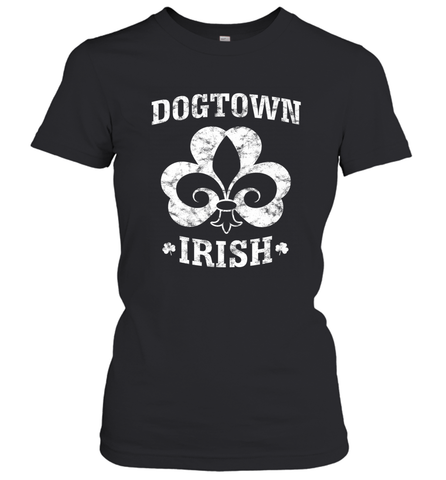 St. Louis Dogtown St. Patrick's Day Dogtown Irish STL Women's T-Shirt Women's T-Shirt / Black / S Women's T-Shirt - trendytshirts1