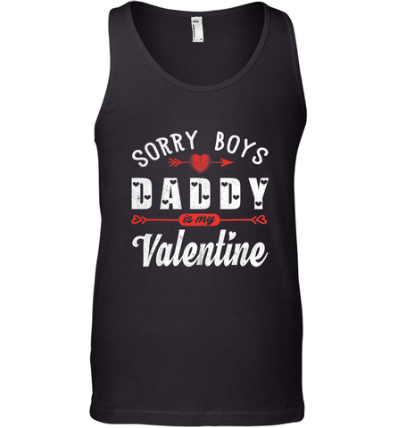 Funny Valentine's Day Present For Your Little Girl, Daughter Men's Tank Top Men's Tank Top / Black / XS Men's Tank Top - trendytshirts1