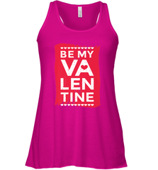 Be My Valentine Cute Quote Women's Racerback Tank Women's Racerback Tank - trendytshirts1