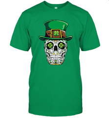 Sugar Skull Leprechaun T Shirt St Patricks Day Women Men Men's T-Shirt Men's T-Shirt - trendytshirts1