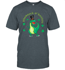 T Rex Dinosaur St. Patrick's Day Irish Funny Men's T-Shirt Men's T-Shirt - trendytshirts1