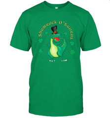 T Rex Dinosaur St. Patrick's Day Irish Funny Men's T-Shirt Men's T-Shirt - trendytshirts1